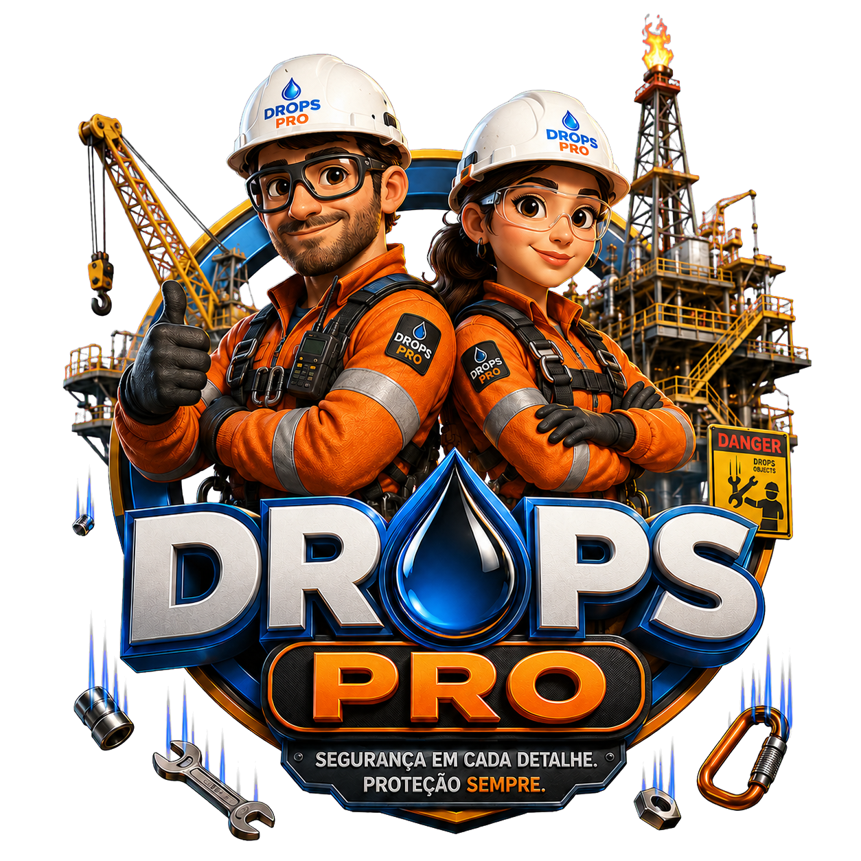 DROPS PRO — Segurança em cada detalhe, proteção sempre